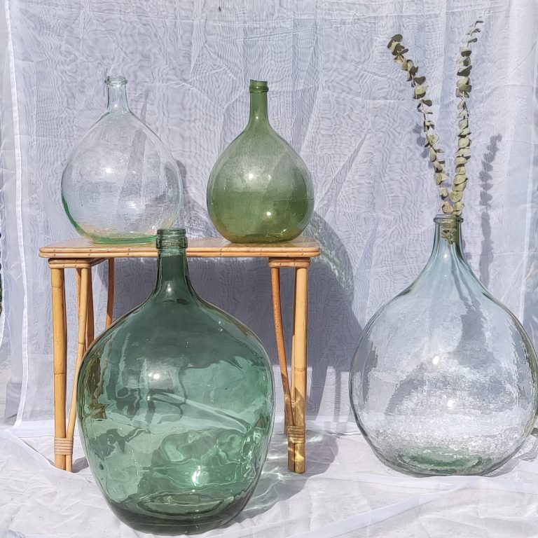 Dame jeanne proposée dans 2 formats : petit ou grand modèle